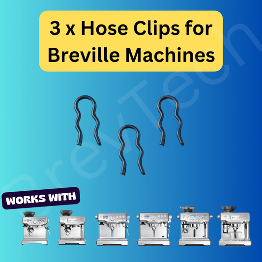 BREVILLE HOSE / PIPE CLIPS X 3